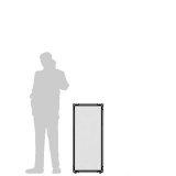 Pannello espositivo CLIPPER LEGGERO - cm 45x100h  - Pannello espositivo CLIPPER LEGGERO - cm 45x100h 