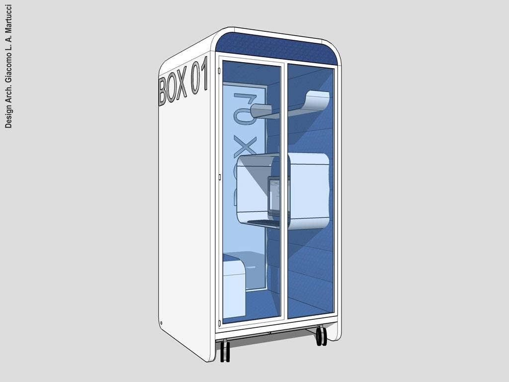 Cabina acustica: A-POD-01