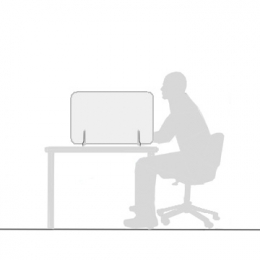 Schermo divisorio ONDESK LIGHT - cm 70x45h